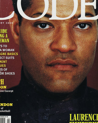 Code US Feb 2000 The Style Magazine for Men of Color Laurence Fishburne