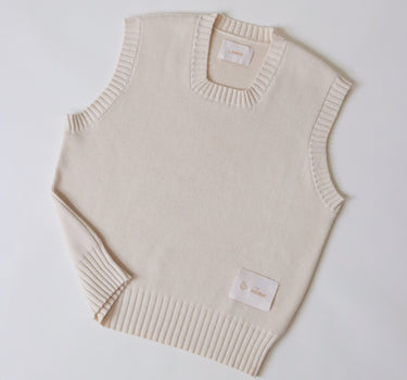 Sweater Vest | Ecru