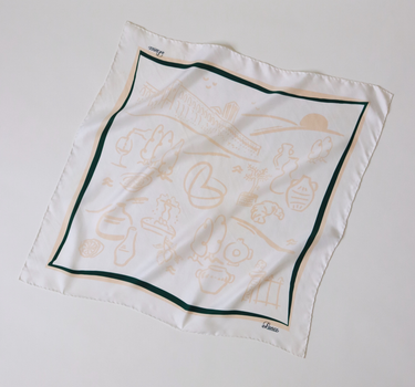 Scenic Silk Scarf